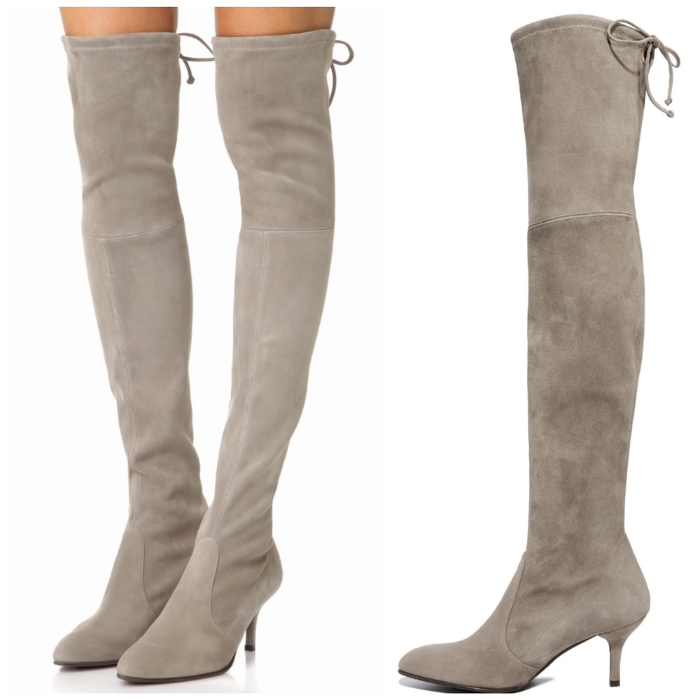 Reserved!🎉Stuart Weitzman Tiemodel OTK boots - Picture 7 of 8